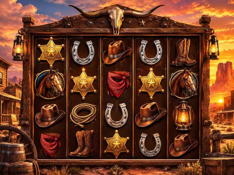 Ilustrasi permainan slot yang sedang ramai dimainkan